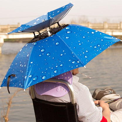 Head-Mounted Umbrella Hat