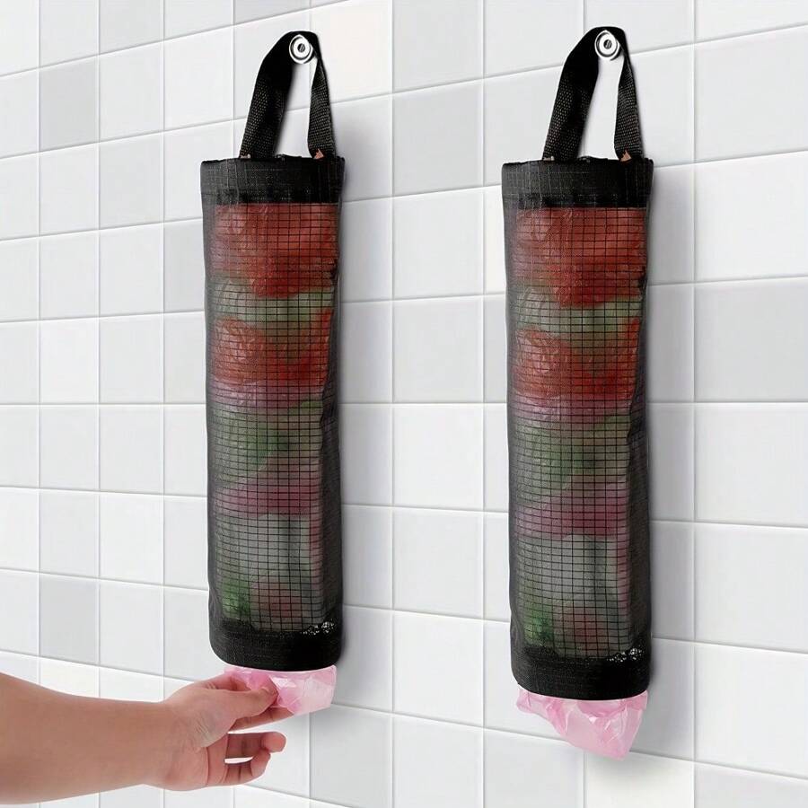 Hanging Plastic Bag Organizer