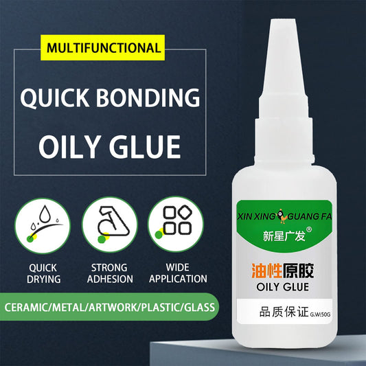 Oil based raw glue