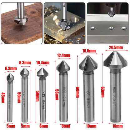 Chamfer Countersink Drill Bit