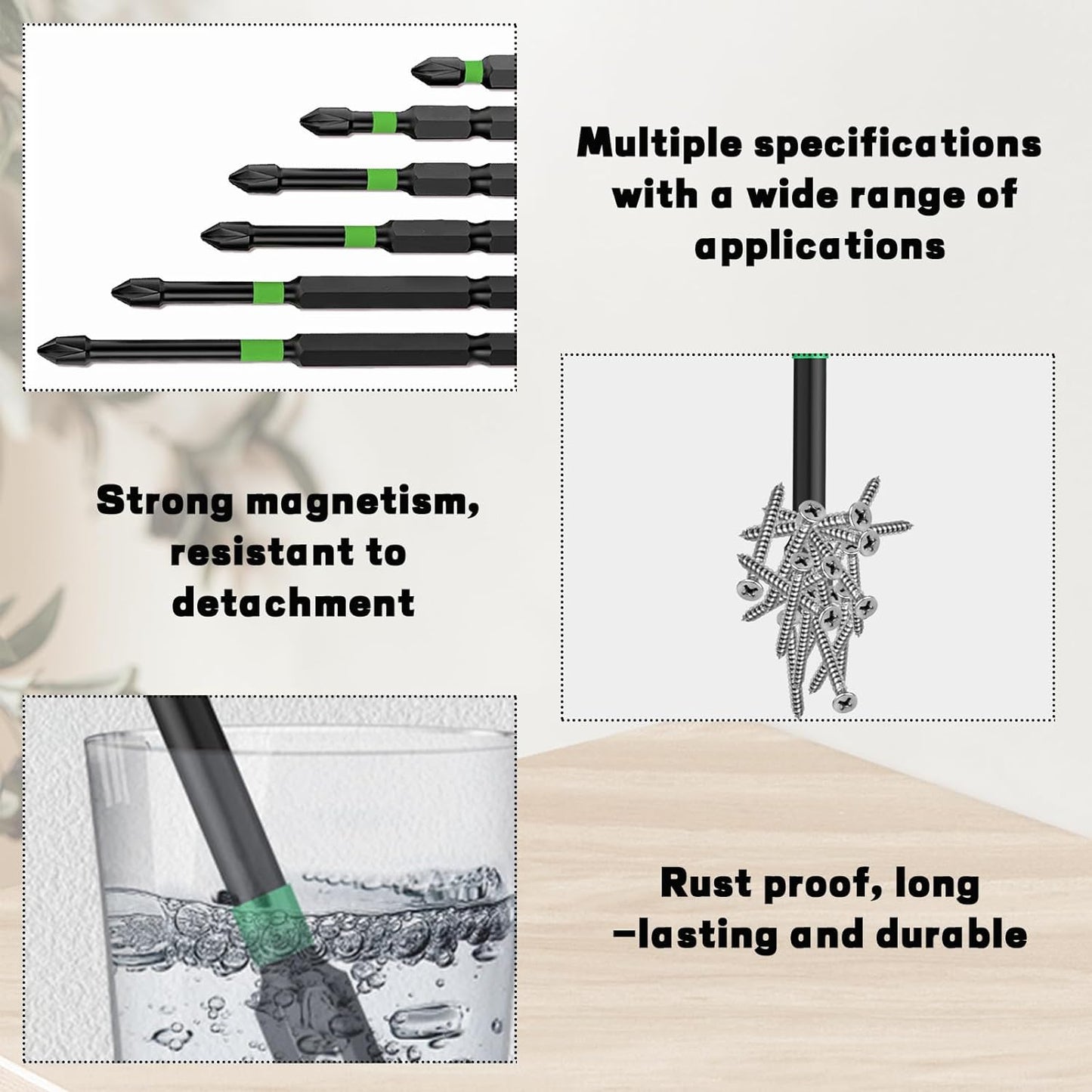 Magnetic Drill Screwdriver Set