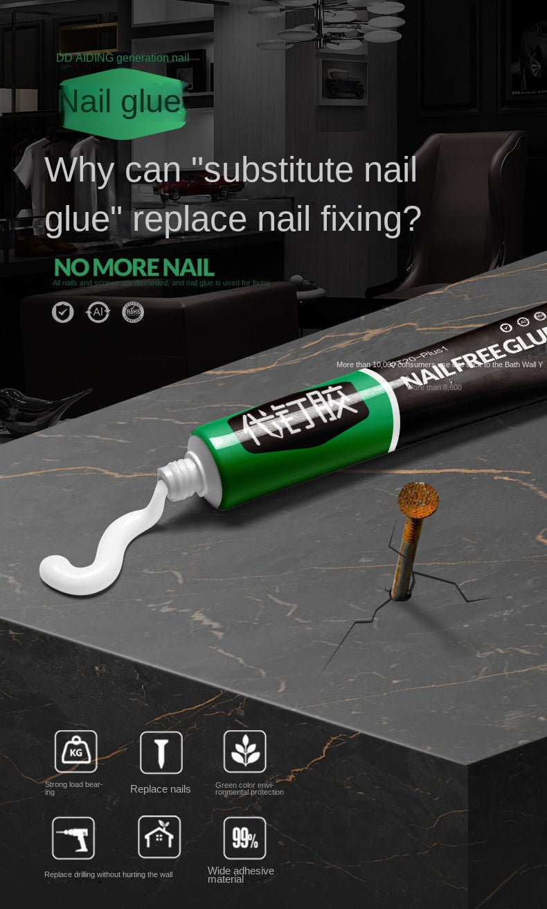 Strong Nail-Free Glue