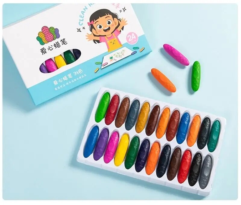 Clean Handheld Organic Crayon