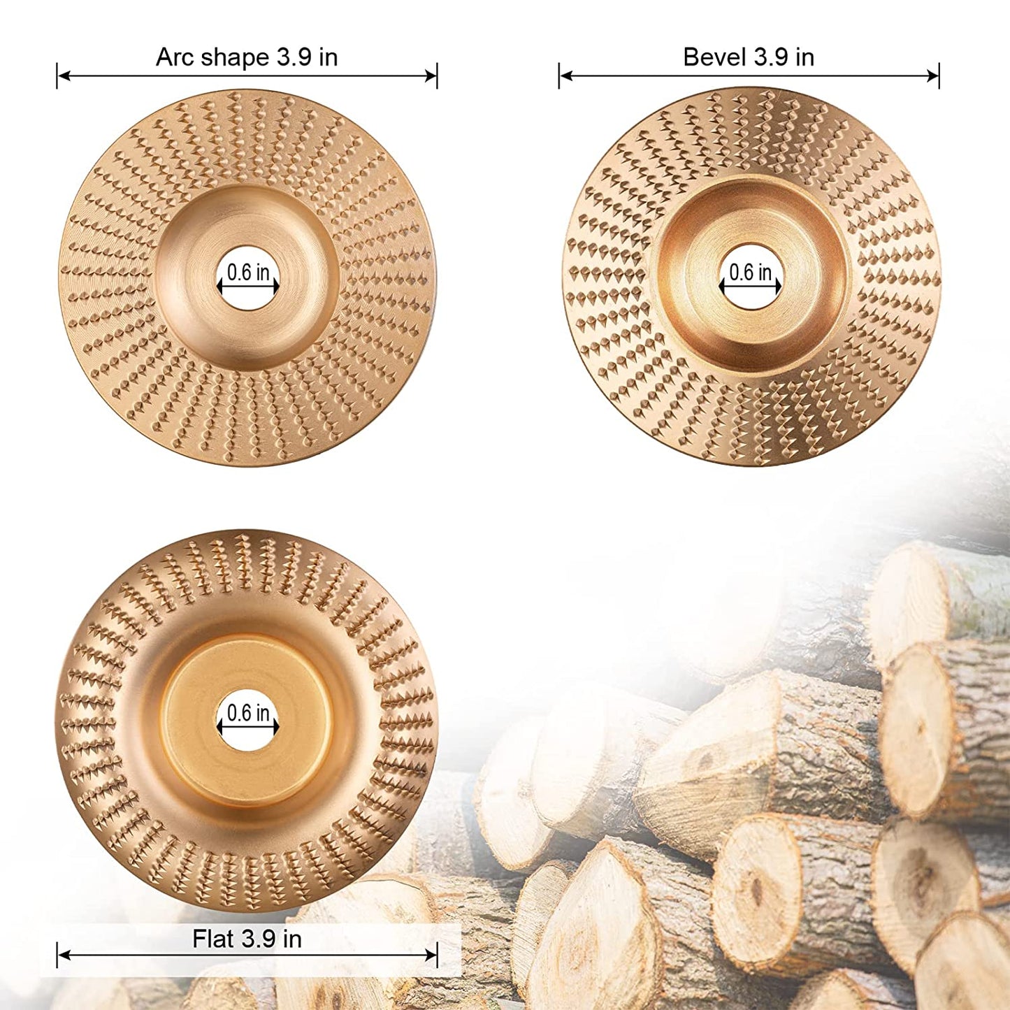 Wood Carving Disc Set