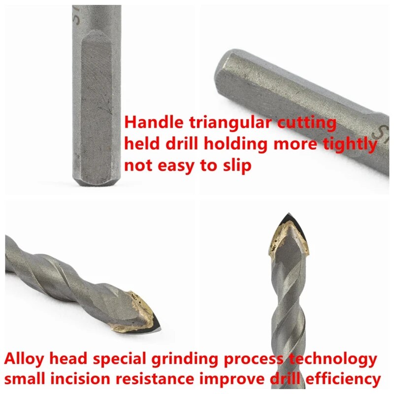 Triangle Alloy Drill Bit