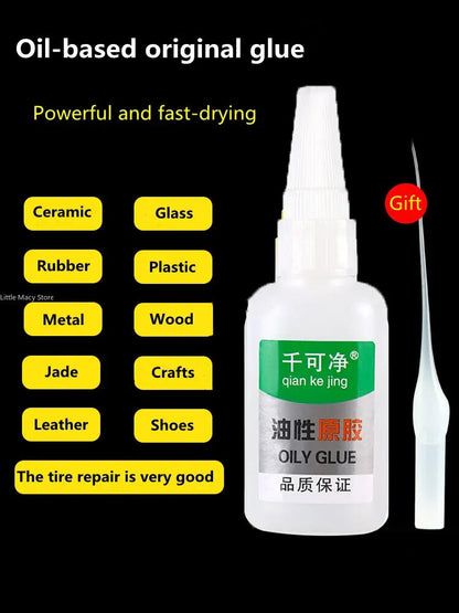 Oil based raw glue