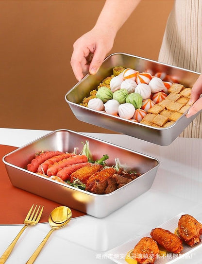 Stainless Steel Food Tray