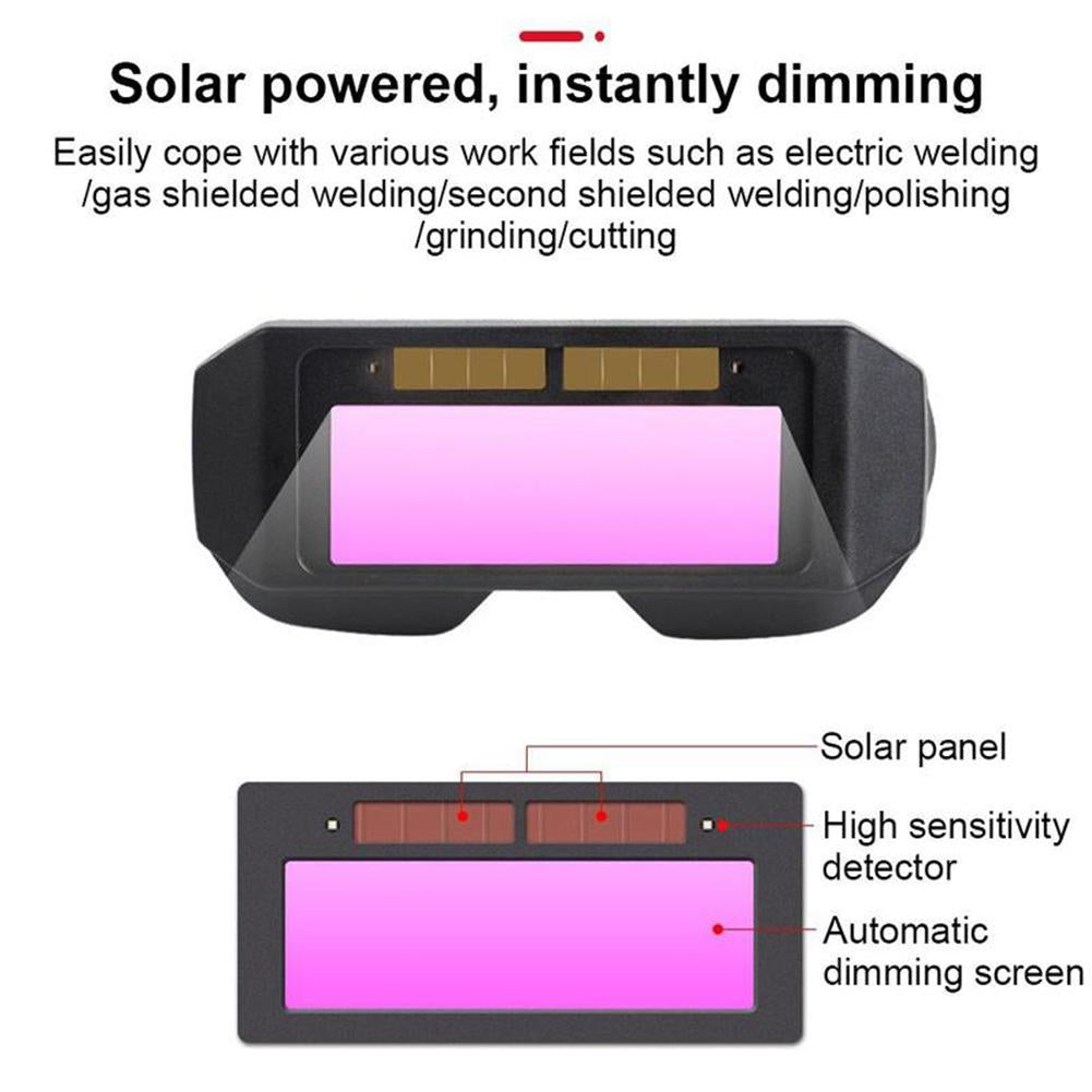 Solar Auto Dimming Welding Goggles