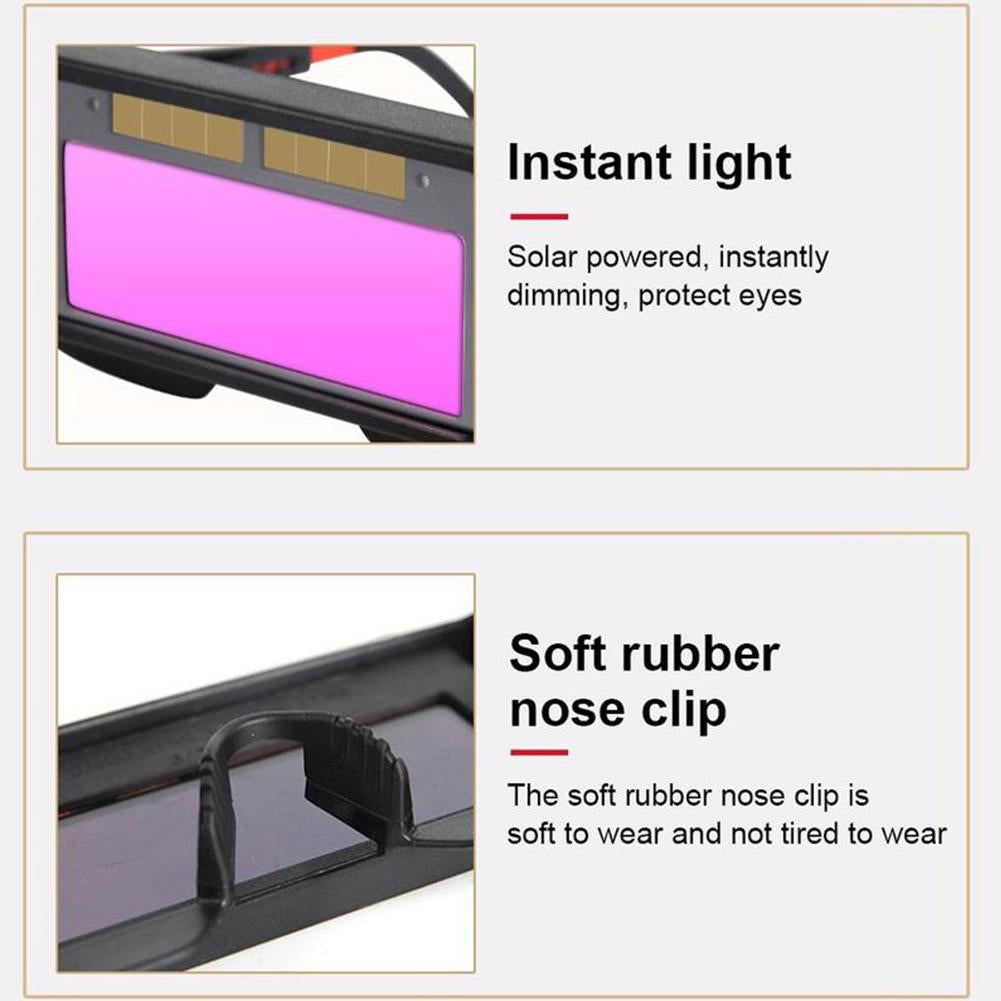 Solar Auto Dimming Welding Goggles