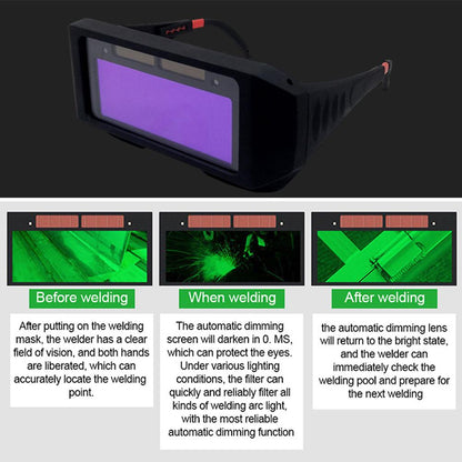 Solar Auto Dimming Welding Goggles