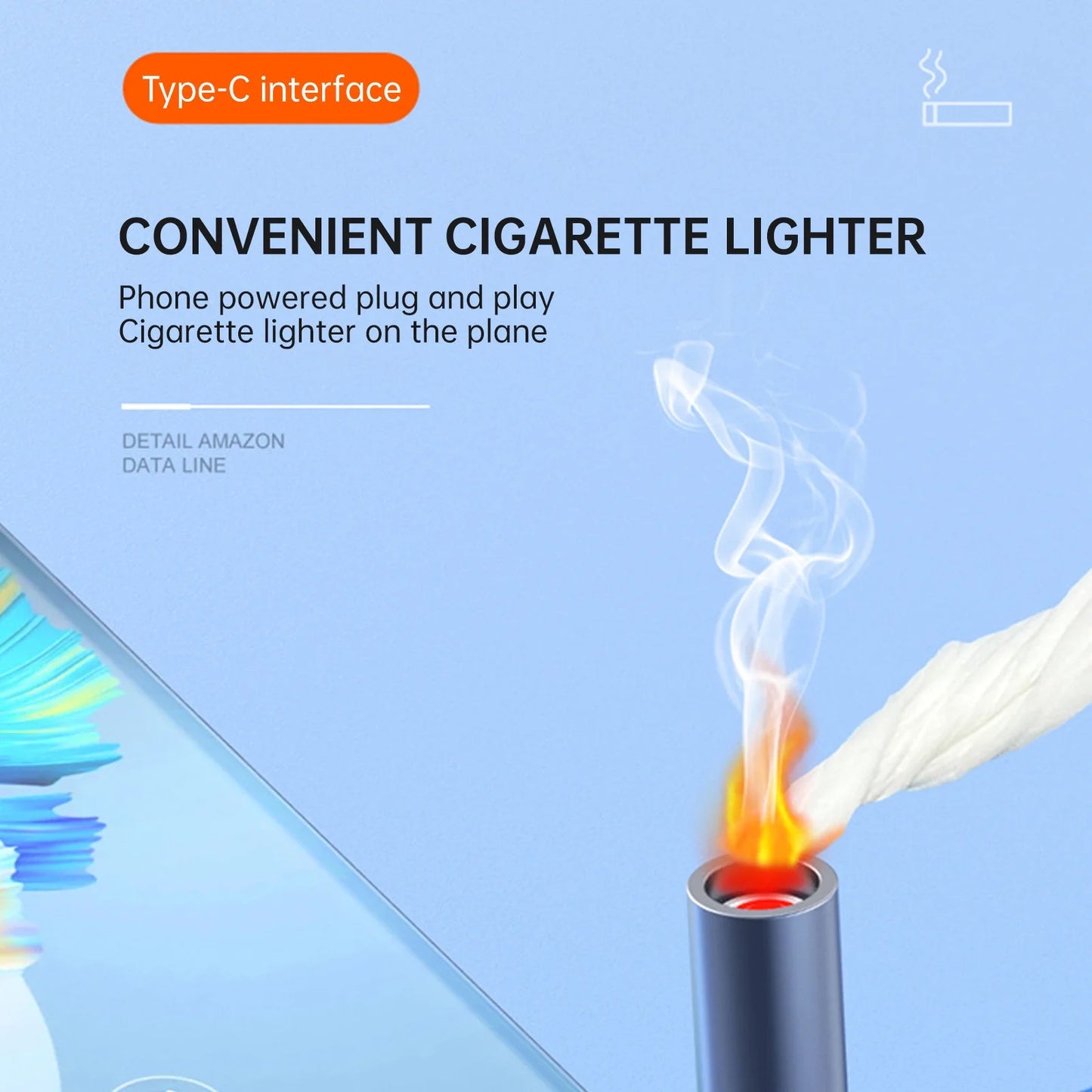 Cable Electric Lighter