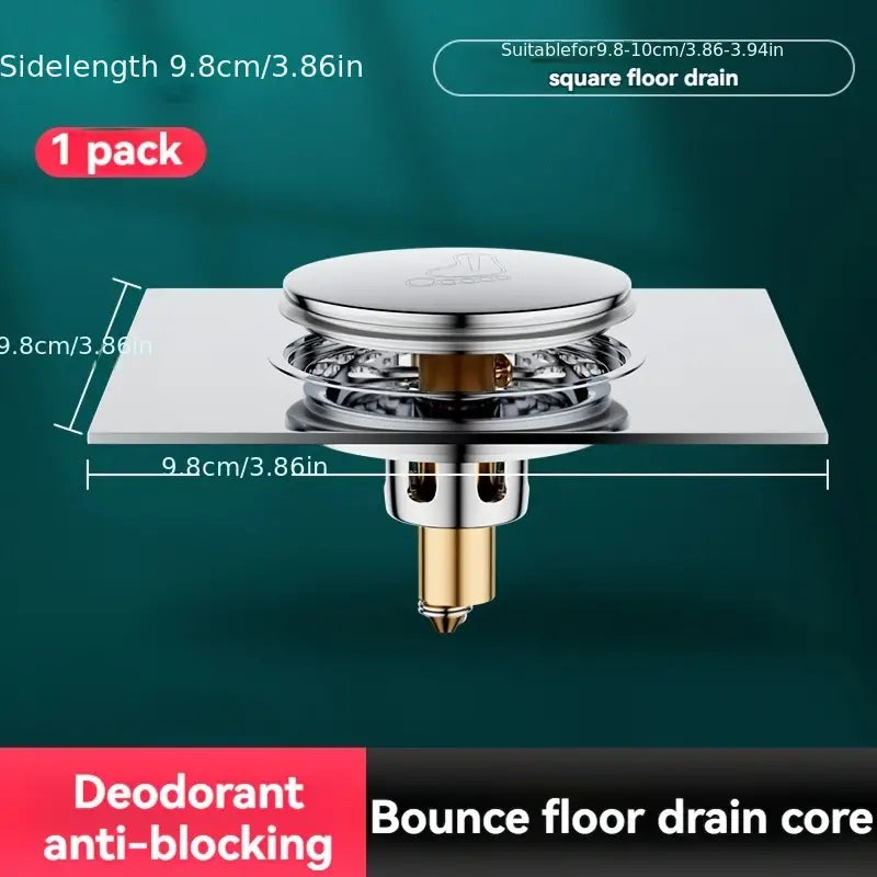 Pop Up Foot Floor Drain Cover