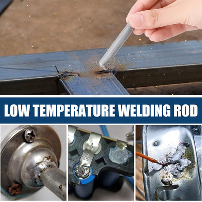 Low-temperature welding rod