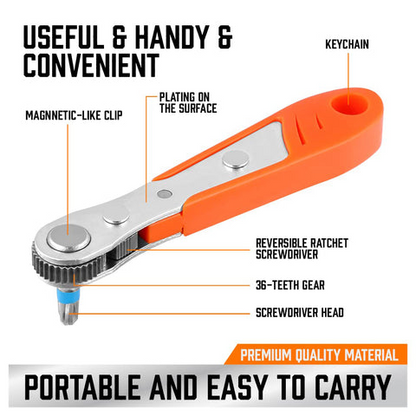 Mini Ratchet Screwdriver