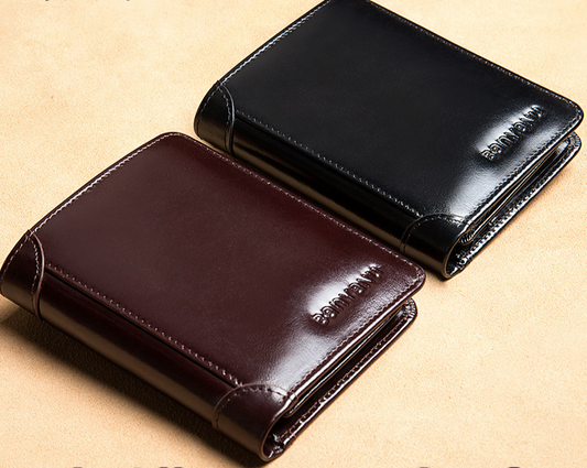 Genuine Leather Men Wallets