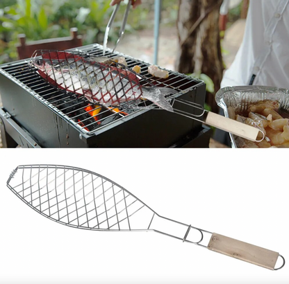 Portable BBQ fish grill