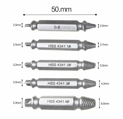 Screw Extractor Drill Bits Set