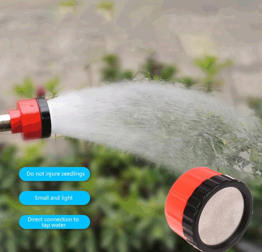 Garden water booster nozzle