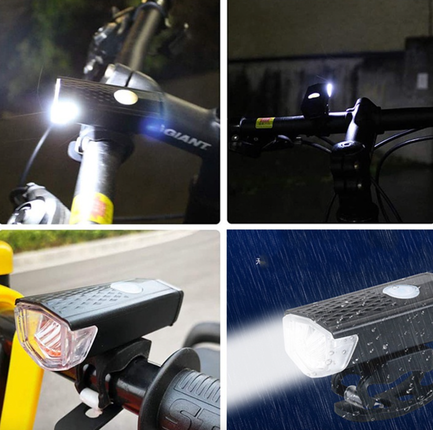 Bike Bicycle Lights USB LED