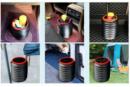 Folding car storage box