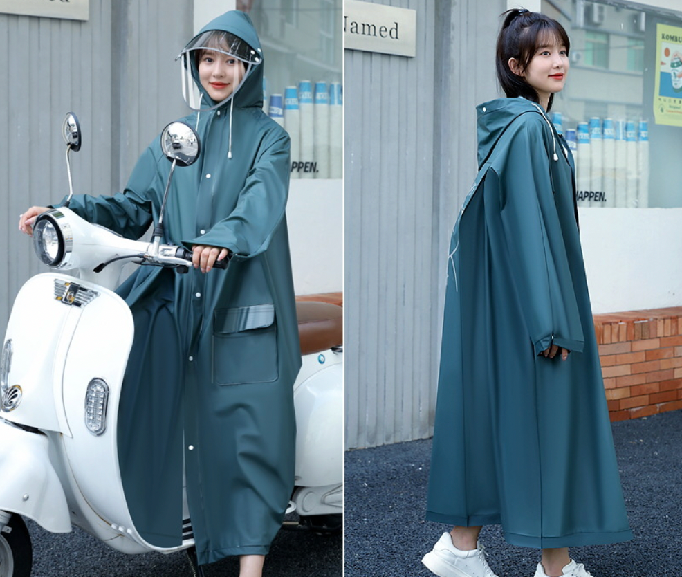 Hooded Raincoat