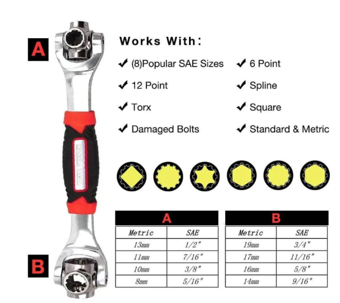 UNIVERSAL SOCKET WRENCH 360°