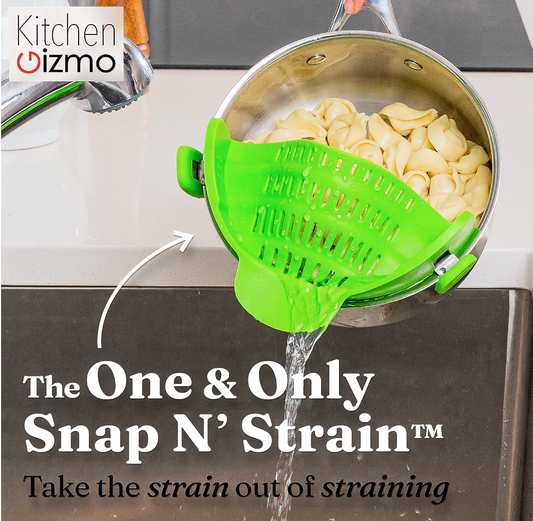 CLIP ON SILICONE STRAINER