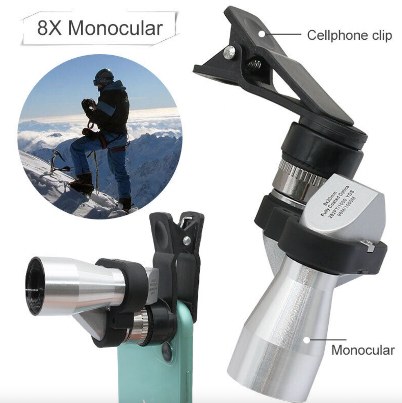 Mini Pocket 30X Telescope Zoom