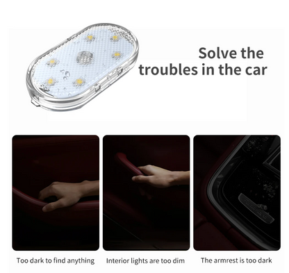 LED car interior light sensor