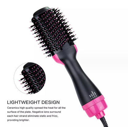 2 in 1 electric hair styling comb