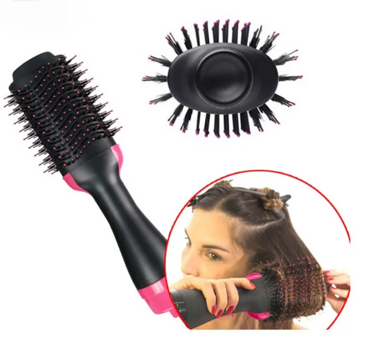 2 in 1 electric hair styling comb