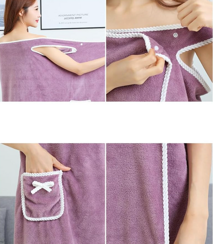 SOFT ABSORBENT BATHROBE