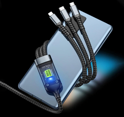 3-in-1 Super Fast Charging Cable