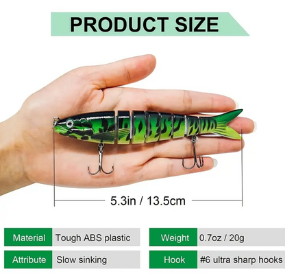 Lifelike Lure Wobbler Swim Bait