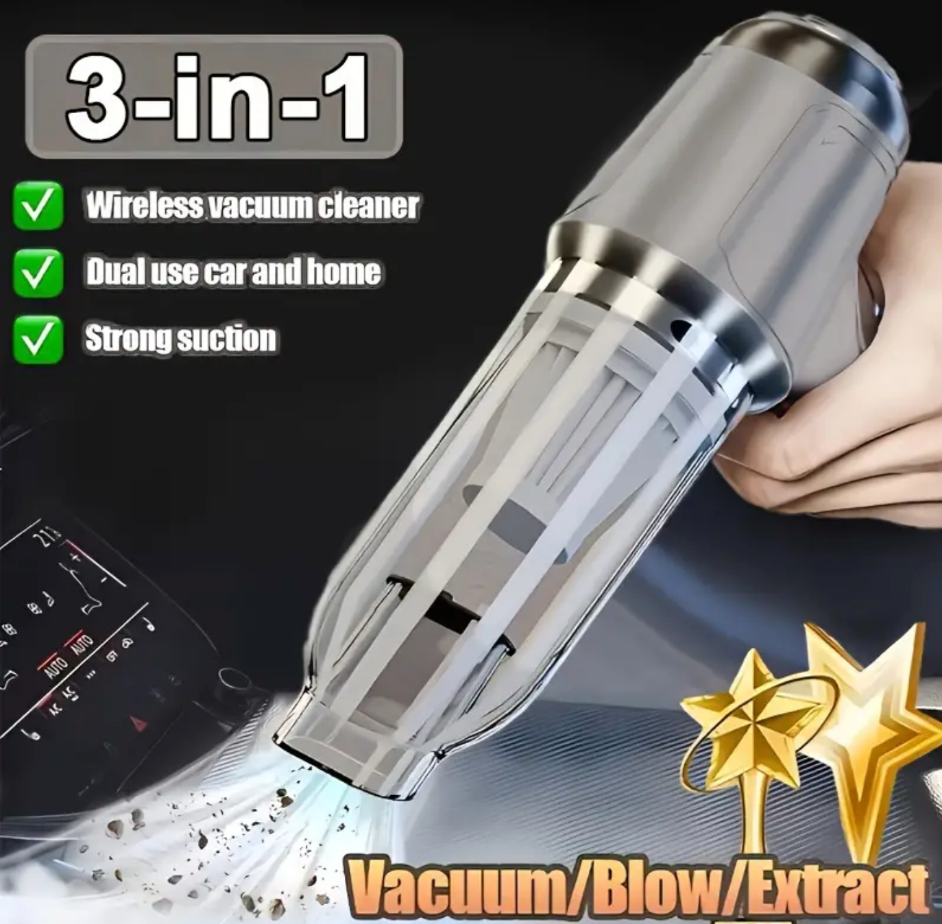 Handheld Car Vacuum Cleaner