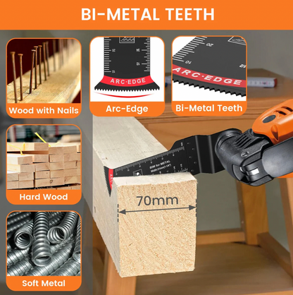 Set Of 4 Multi-purpose Saw Blades