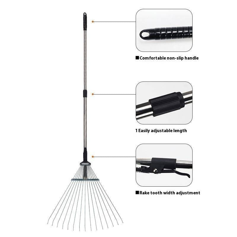 Adjustable Garden Rake